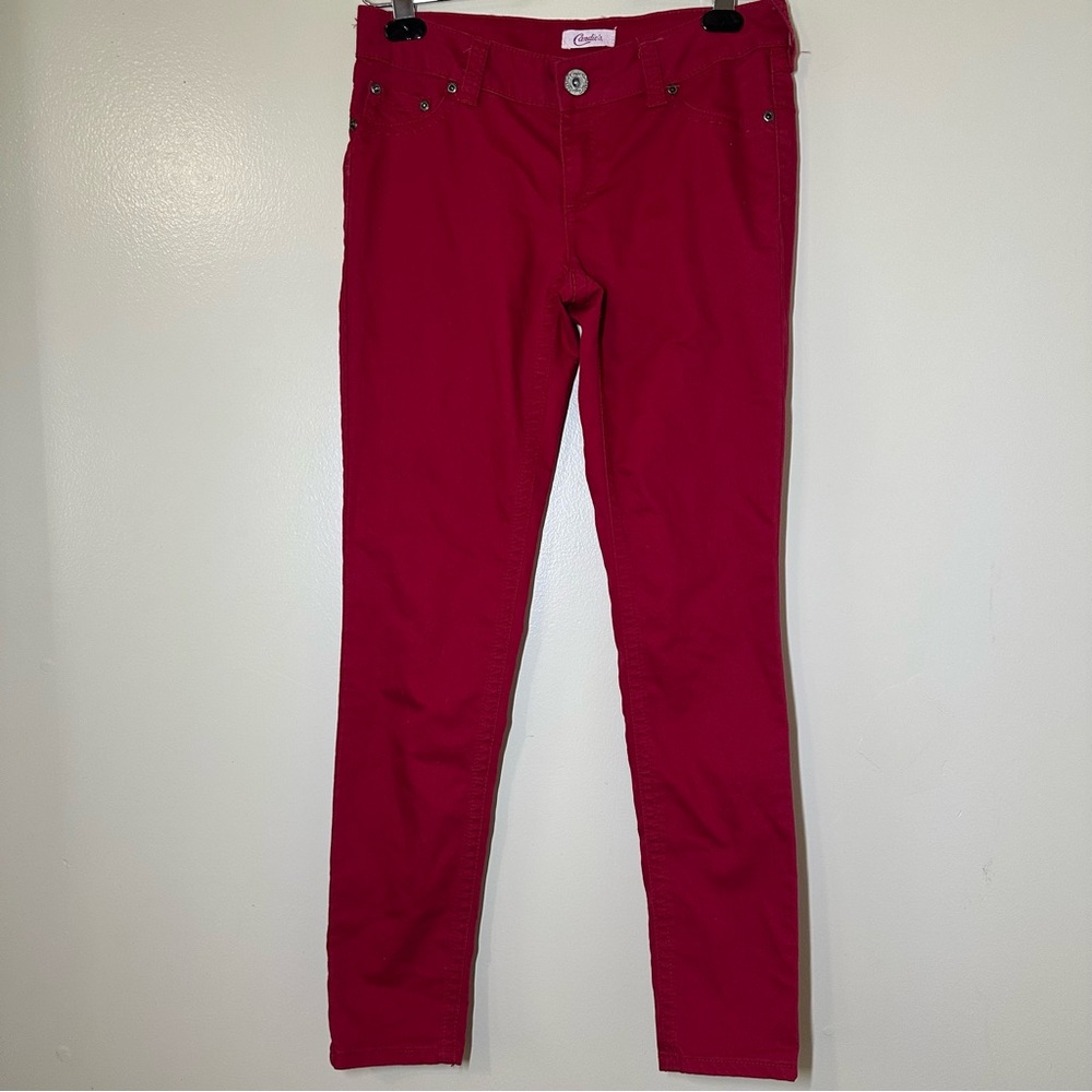 Candie's Red Skinny Pants